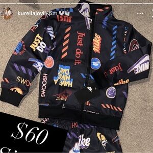 Nike Kids' Multicolor Graphic Tracksuit